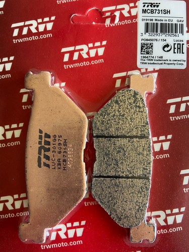 Trw lucas sinter bremsbelag - trw,