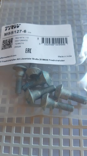 Trw bremsscheibenschraube - trw,